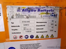 ALLGÄU BATTERIE 80 Volt 6 PzS 930 Ah