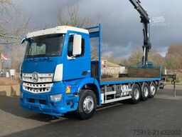 Mercedes-Benz AROCS 3240 8X4 - OPEN BODY HIAB XS 166-E5 HIPRO...