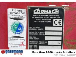 Mercedes-Benz Atego 822 L 4x2, Cormach 23000 Montagekran,