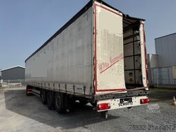 Schmitz Cargobull 3 achs Tautl 385/65 UNFALL Portal 2xLift