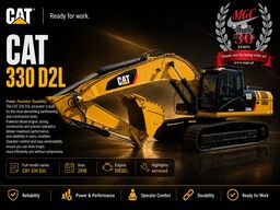 Caterpillar 330D2 L - 3 BUCKETS - GPS