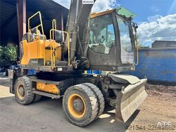 Volvo EW160E Wheeled Excavator w/ Elevating Cab and Grap