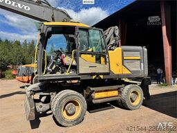 Volvo EW160E Wheeled Excavator w/ Elevating Cab and Grap