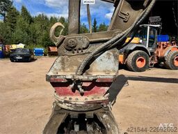 Volvo EW160E Wheeled Excavator w/ Elevating Cab and Grap