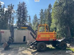 Åkerman H3M Wheeled Excavator – Tiltrotator and Bucket