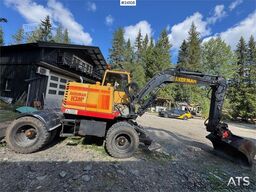 Åkerman H3M Wheeled Excavator – Tiltrotator and Bucket