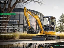 XCMG XE35 E FACTORY WARRANTY - CW/3 BUCKETS - YANMAR...