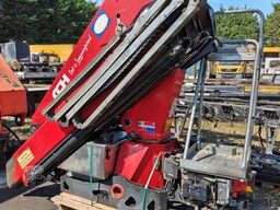 HMF Hermeler Maschinenbau 2420-K3 laadkraan loader crane Radio Remote con...