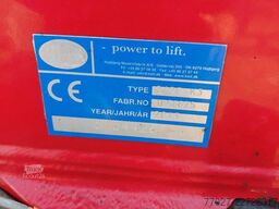 HMF Hermeler Maschinenbau 2420-K3 laadkraan loader crane Radio Remote con...