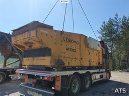 Lokomo A 132 L sikt med fjærer og ramme