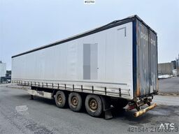 Krone curtain-side trailer