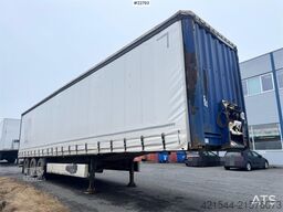 Krone curtain-side trailer