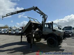 Unimog U5000 4x4 Atlas Kran 165.2E 16,5m Höhe + Winde