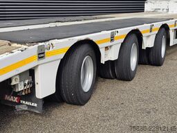 Max Trailer MAX 110 / 3 X STEERING AXLE / HYDRAULIC RAMP
