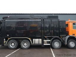 Mercedes-Benz ACTROS 4144 8X4 RSP 10M3 SAUGBAGGER SUCTION VACUUM