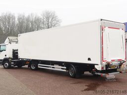 MAN TGM 15.290 Trekker + Heiwo city trailer geisole...