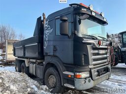 Scania R560 6x4 snow-prepared tipper truck