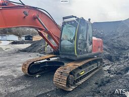 Hitachi ZX210LC-3 crawler excavator with digging bucket, g