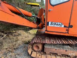 Schaeff HR26 crawler excavator with 2 buckets.