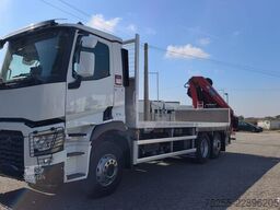 RENAULT 26.440 C 6X2 EURO 6 + GRUA HMF