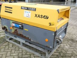 Atlas Copco XAS 47 DD, 7bar, Kubota, Kompressor, Generator