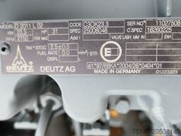 Atlas Copco XAS 47 DD, 7bar, Kubota, Kompressor, Generator