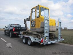 Brian James Trailers Digger Plant 3500kg 2840kg Nutzlast sofort