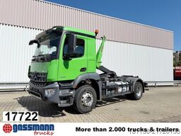 Mercedes-Benz Arocs 1835/4x2, Hiab Abrollanlage XR 10 S 4150 bis
