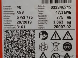 GRUMA 80 Volt 5 PzS 775 Ah