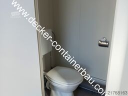 Decker Containerbau Sanitärcontainer 10ft, Dushe und WC