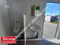 Decker Containerbau Sanitärcontainer 10ft, Dushe und WC