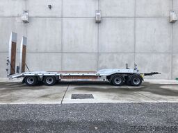 Möslein T 4 VB H1 neuer 4 Achs Tieflader hydraulischen Rampen