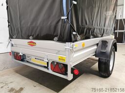Böckmann TL-AL 2513/135 Eco XXL Plane Kastenanhänger gebr