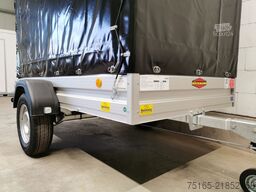 Böckmann TL-AL 2513/135 Eco XXL Plane Kastenanhänger gebr