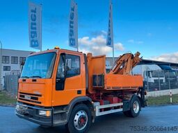 IVECO ML 120E18 Abrollkipper/Kran-Mulde/Funk/Seilwinde