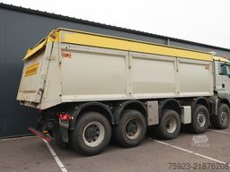 MAN TGS 49.460 10x8 tipper 393.000km
