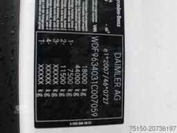 MERCEDES-BENZ 1851 4x2 BL - Kipphydraulik Nr.: 059