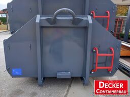 Decker Containerbau Abrollcontainer, Bayernbox, Pendelklappe