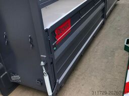 Decker Containerbau Plattform, Stahlklappwände,Pendelklappe