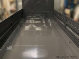 Decker Containerbau Plattform, Stahlklappwände,Pendelklappe