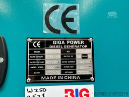 Giga power LT-W250GF 312.5 kVA silent generator