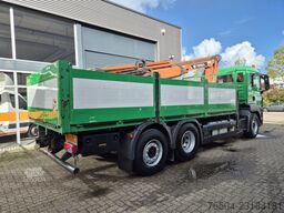 MAN TGS 26.400 6X2 Pritsche/ Crane Terex 210.2-A13 ...