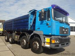MAN 41-414 MEILLER KIPPER 8X4,MANUAL POMP