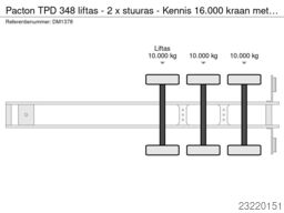 Pacton TPD 348 liftas - 2 x stuuras - Kennis 16.000 kr...