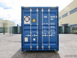 40 Fuß High Cube Seecontainer / BLAU / NEU / Lagercontainer / One Way