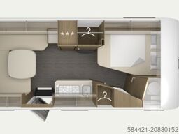 Tabbert Cazadora 490 TD 2,3 *2,0 t*Premium Int&Ext Paket*