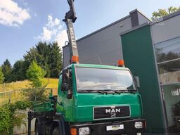 MAN LKW Kipper mit Kran und Holzgreifer 7731