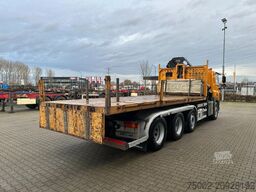 DAF CF 85.410 8x2 / HMF 3000 K6 crane (30T/m 6x ext...