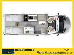 EURAMOBIL XTURA 686 EF /-2025- / 4x4 / TOP-AUSSTATTUNG
