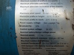 Genie TZ-50 DC w/ Drive 17.09 m